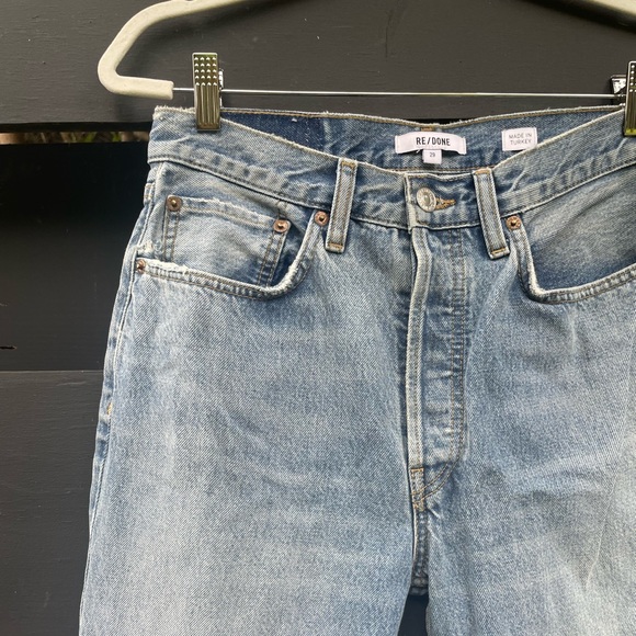 NEW Re/Done 70s Stove Pipe Jeans size 29 - Picture 12 of 13